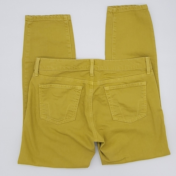 Fossil Ankle Green Denim Jean 32x27 - Picture 7 of 10